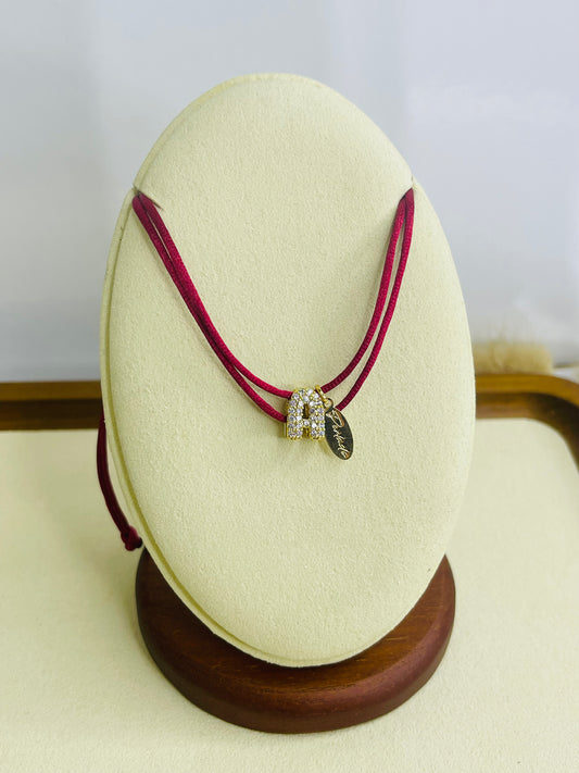 Gia Initial Satin