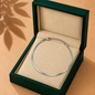Silver anklets