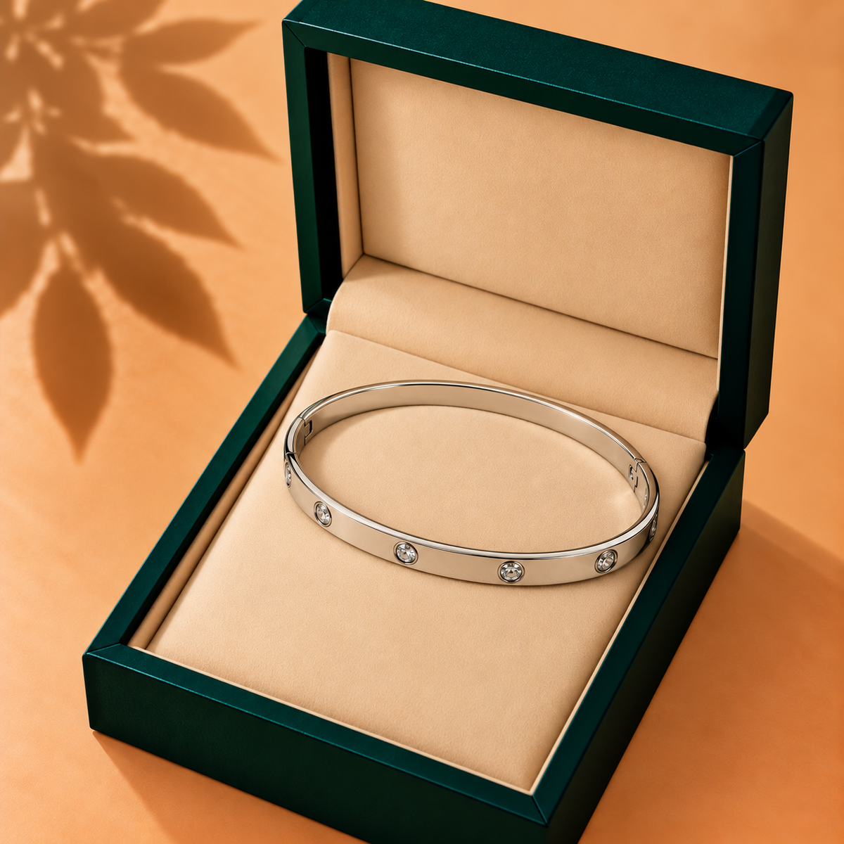 Silver bangle