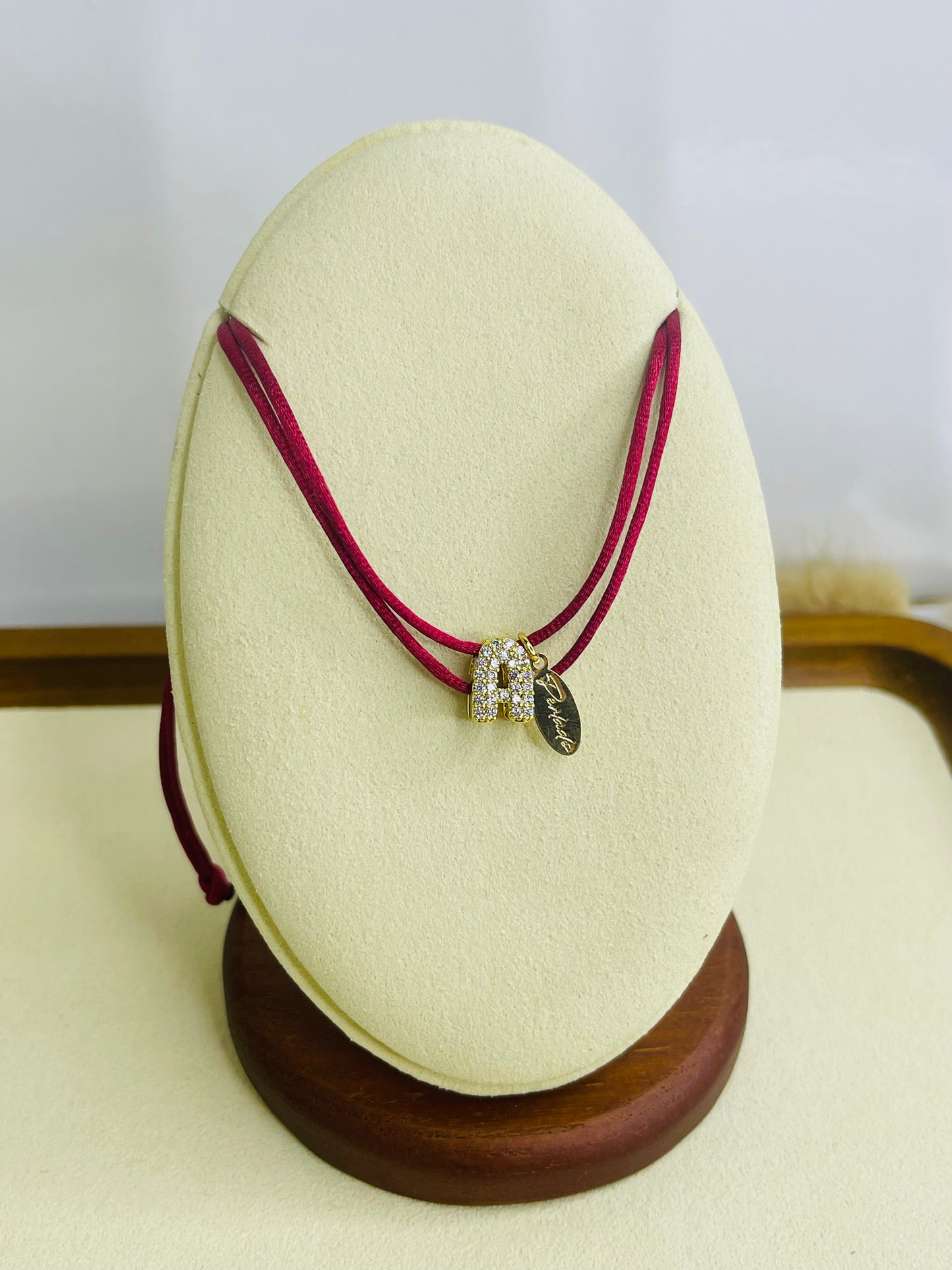 Gia Initial Satin
