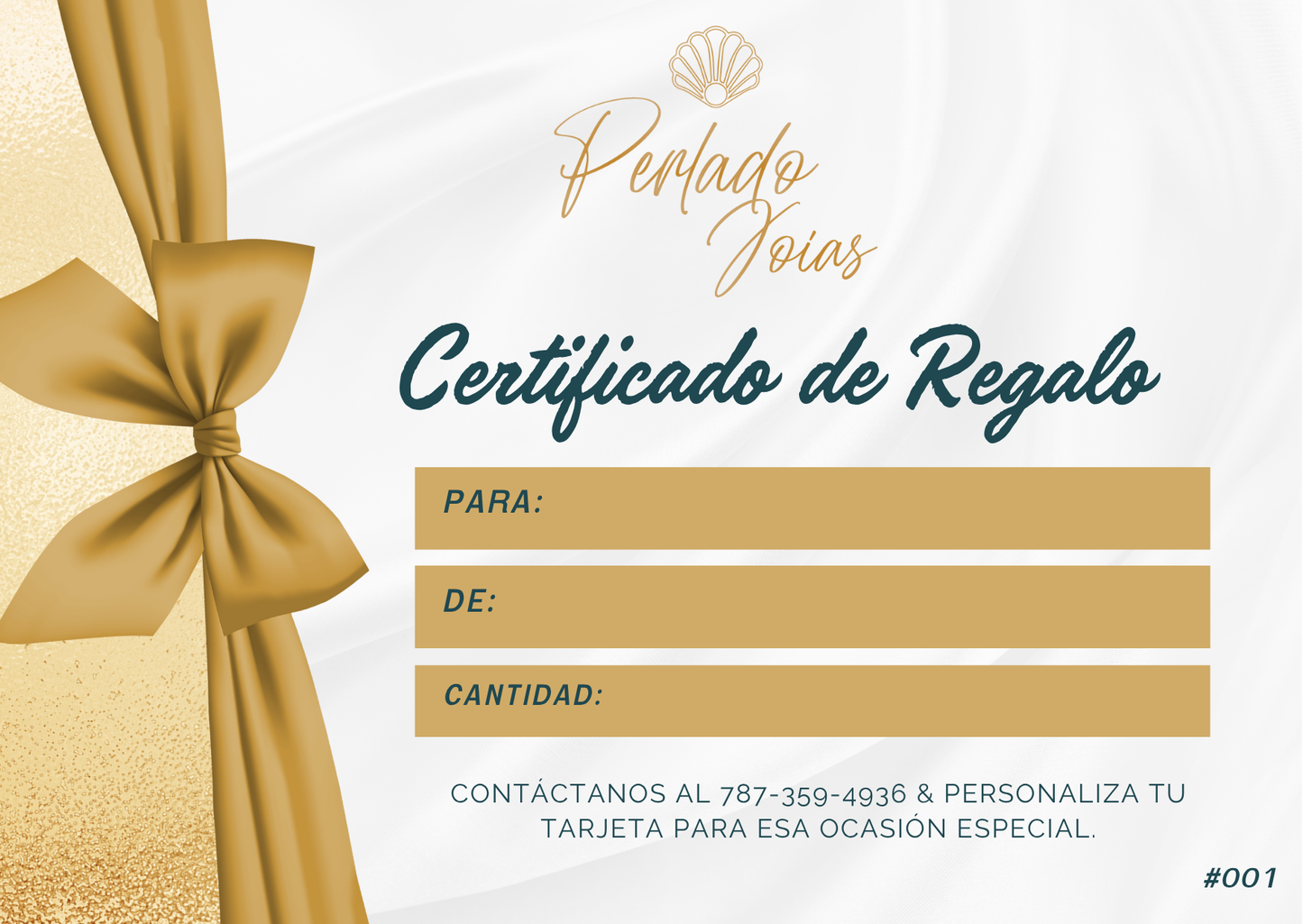 Tarjeta de Regalo