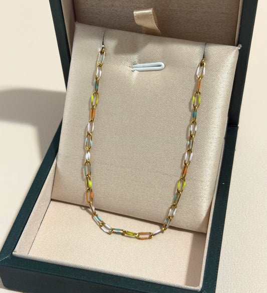 Colorful anklet