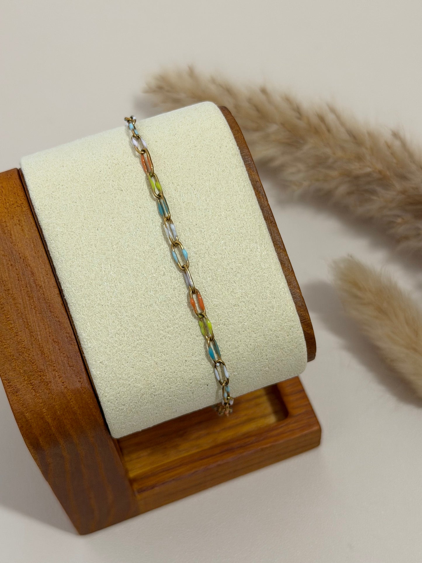 Colorful anklet
