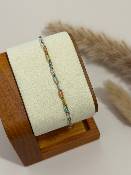 Colorful anklet