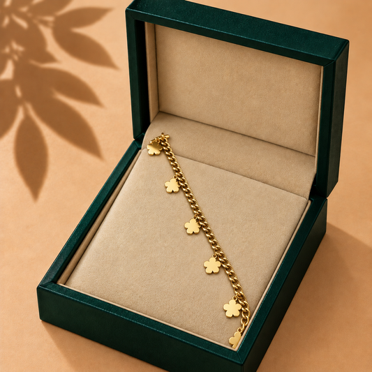 Flower anklets