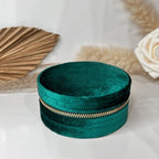 Joyero en pana circular